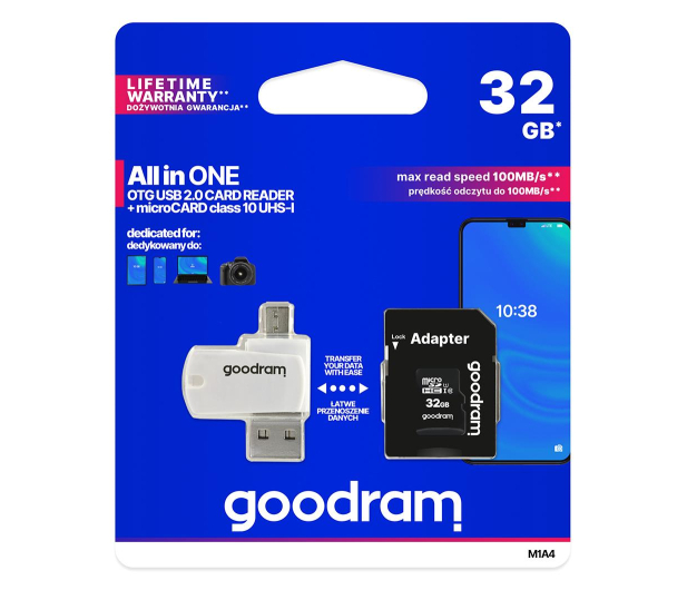 GOODRAM microSD 32GB 60MB/s M1A4-0320R12 - 604922 - zdjęcie 6
